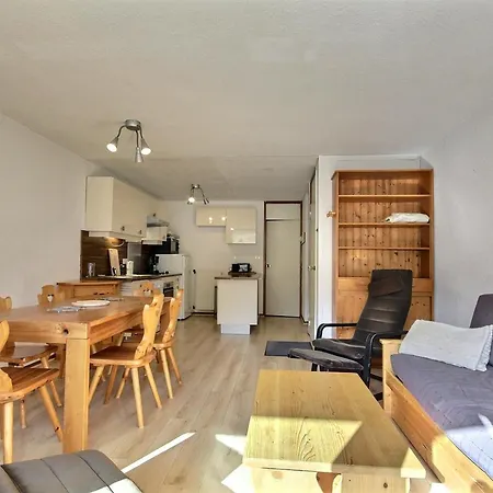 Sud 3 Pieces 7 Pers, Animaux Admis, Balcon Ski-in Ski-out *